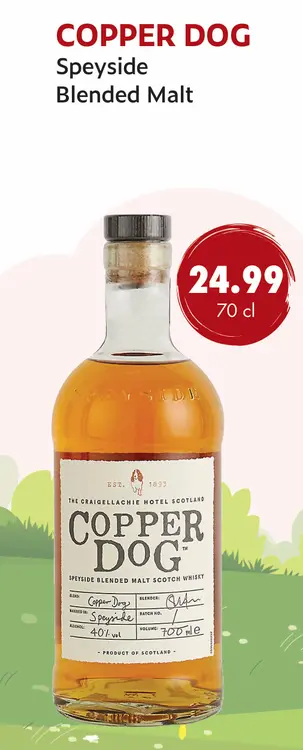 Aanbieding: Copper Dog Speyside Blended Malt