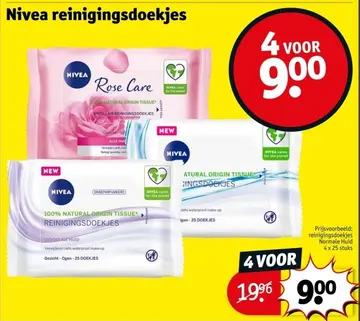 Aanbieding: Nivea reinigingsdoekjes