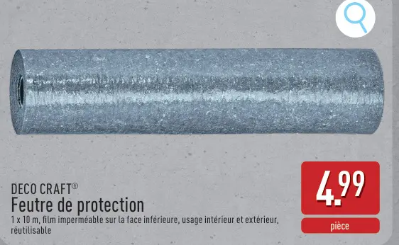 Offre: Feutre de protection