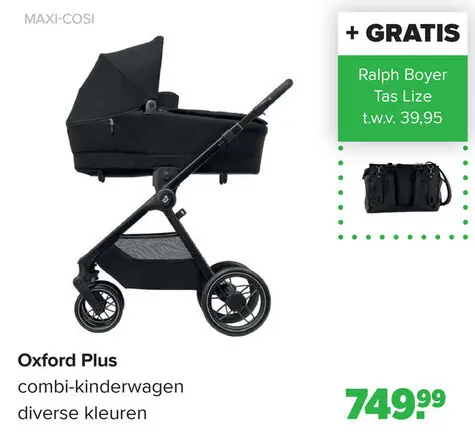 Aanbieding: Oxford Plus combi-kinderwagen