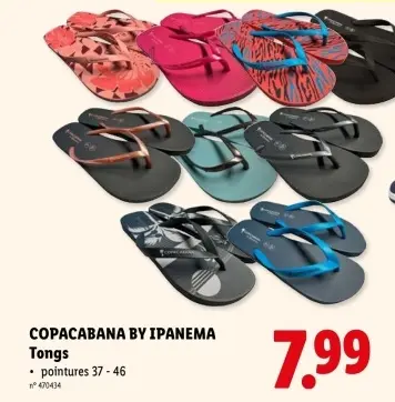 Offre: Tongs