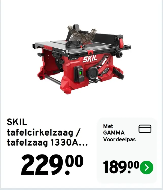 Aanbieding: Tafelcirkelzaag / tafelzaag 1330AA 