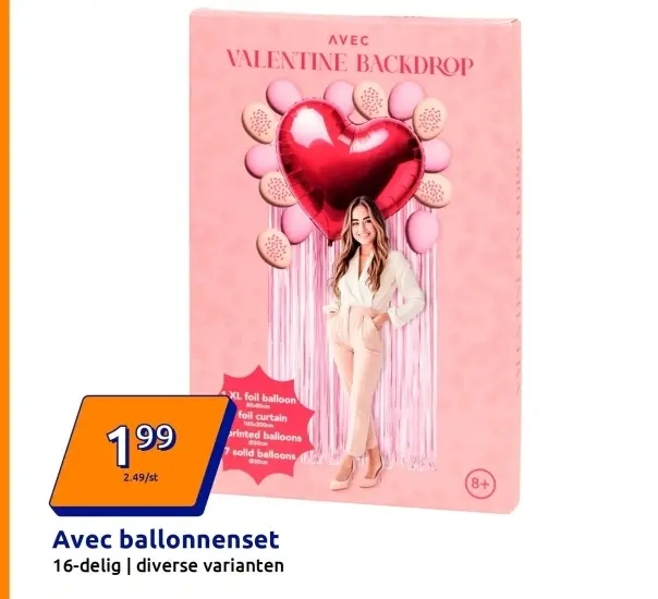 Aanbieding: Avec ballonnenset