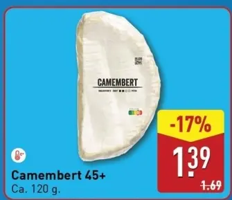 Aanbieding: Camembert 45+
