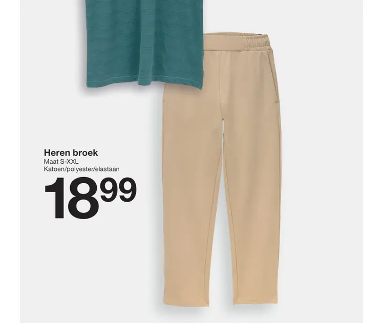 Promotie: Heren broek
