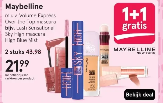 Aanbieding: Maybelline