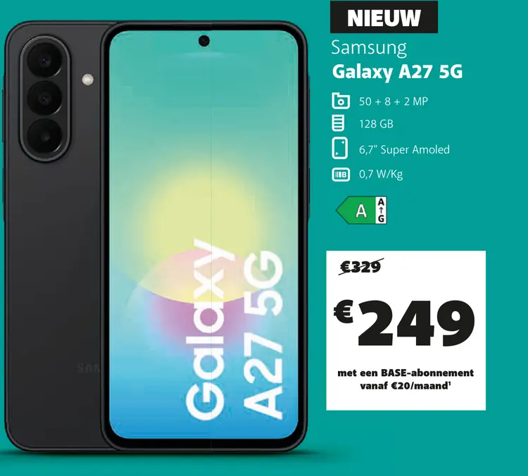 Promotie: Galaxy A27 5G