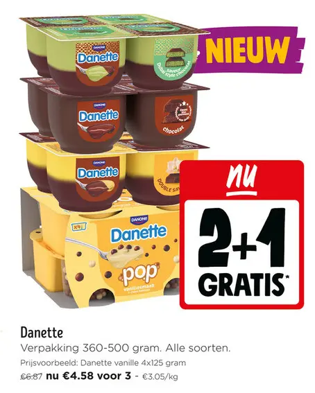 Promotie: Danette