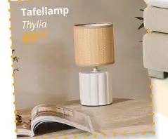 Promotie: Tafellamp Thylia