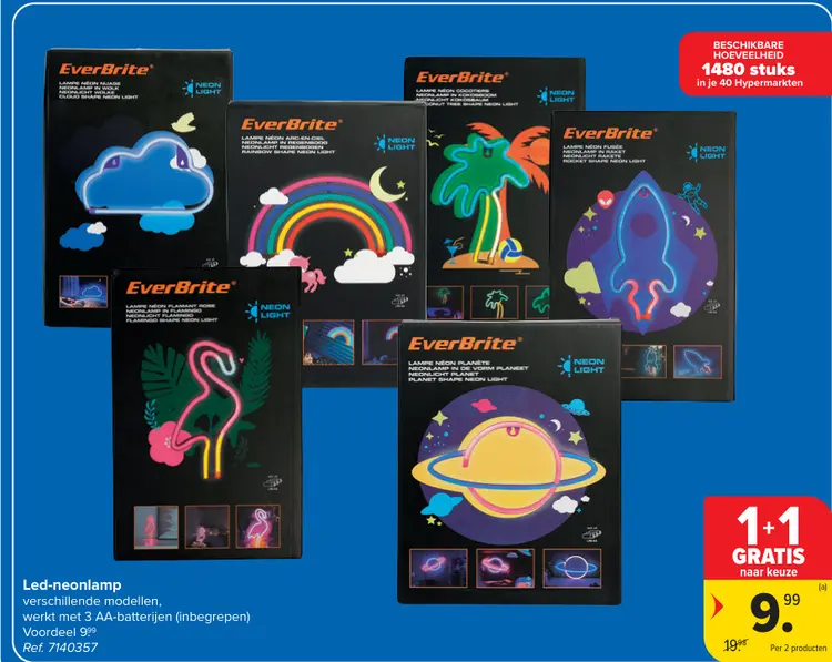 Promotie: Led-neonlamp