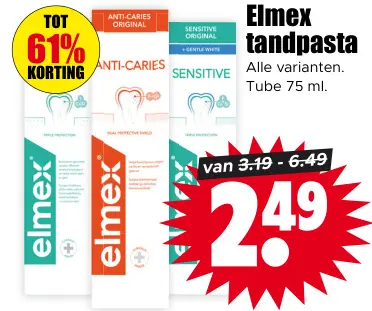 Aanbieding: Tandpasta