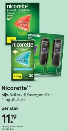 Aanbieding: Nicorette