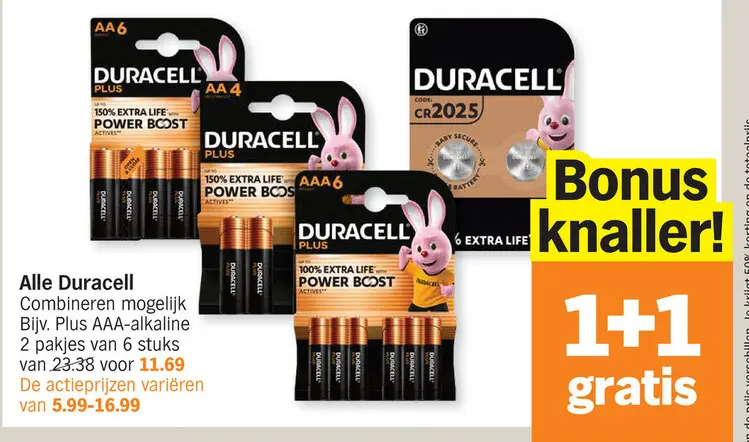 Promotie: Duracell batteries