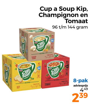 Aanbieding: Cup a Soup Kip , Champignon en Tomaat