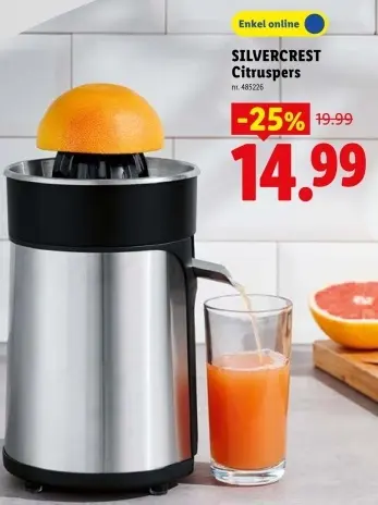 Promotie: Citruspers