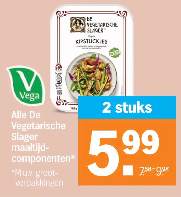 Aanbieding: Maaltijdcomponenten