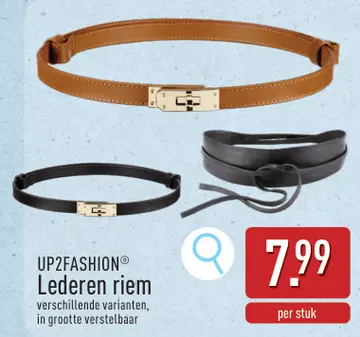 Aanbieding: Lederen riem