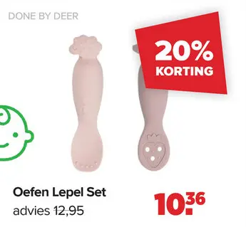 Aanbieding: Oefen Lepel Set