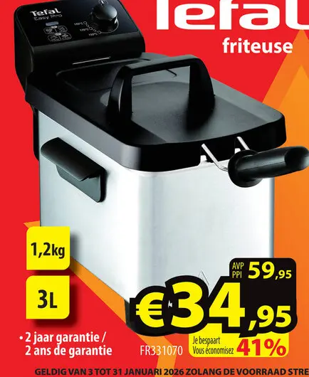 Offre: Easy Pro friteuse