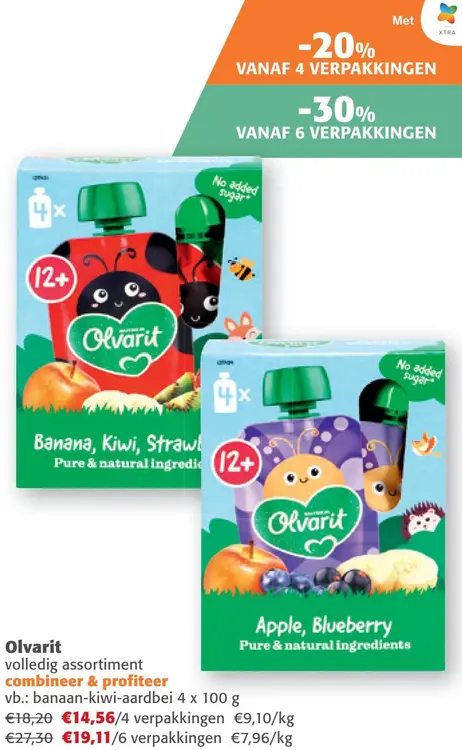Aanbieding: Olvarit volledig assortiment