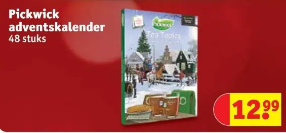 Aanbieding: Pickwick adventskalender