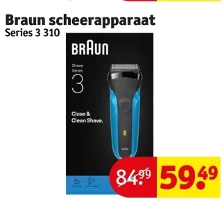 Promotie: scheerapparaat