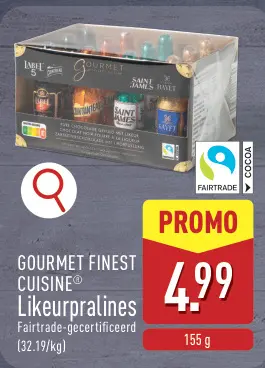 Promotie: Likeurpralines