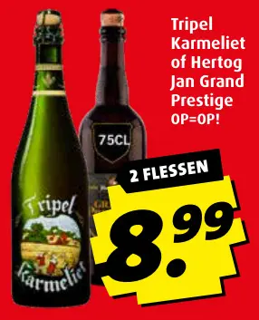 Aanbieding: Tripel Karmeliet of Hertog Jan Grand Prestige