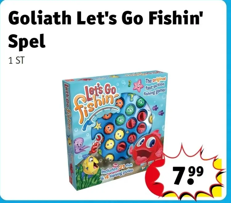 Aanbieding: Let's Go Fishin' Spel
