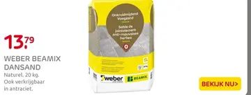 Aanbieding: WEBER BEAMIX DANSAND