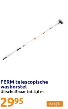 Aanbieding: FERM telescopische wasborstel