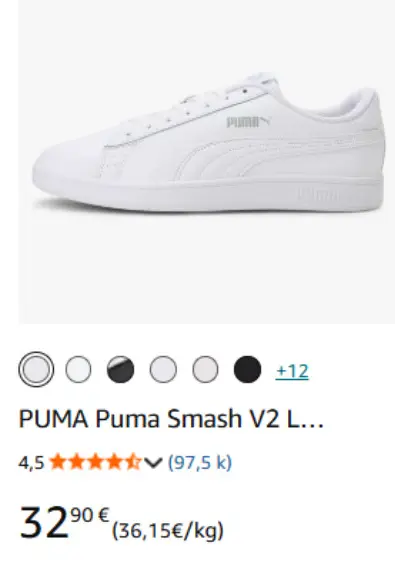 Offre: Puma Smash V2 L...