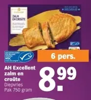 Aanbieding: Zalm en croûte