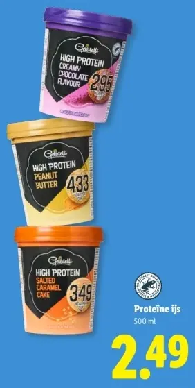 Aanbieding: Proteïne ijs