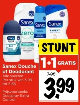 Aanbieding: Douche of Deodorant