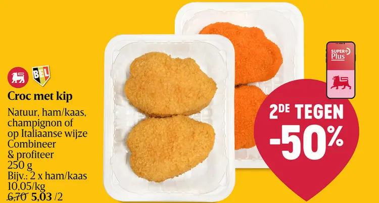 Promotie: Croc met kip