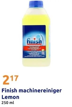 Aanbieding: Finish machinereiniger Lemon