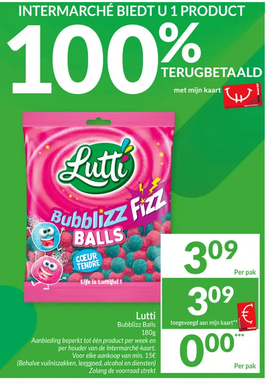 Promotie: Bubblizz Fizz Balls