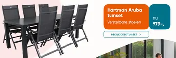 Aanbieding: Hartman Aruba tuinset