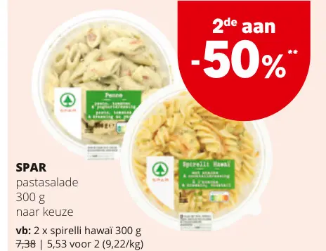 Promotie: Pastasalade