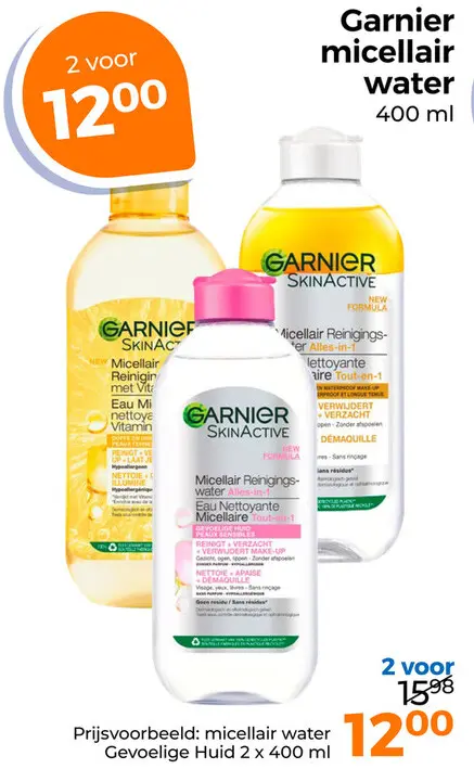 Aanbieding: micellair water