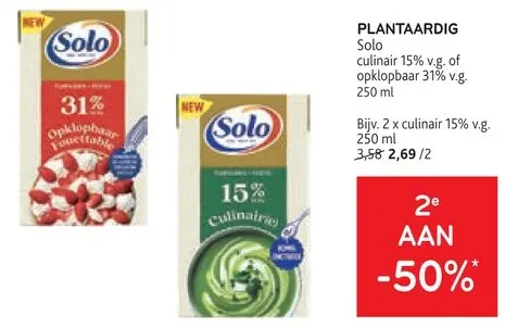 Promotie: Plantaardig Solo
