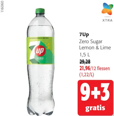 Promotie: Zero Sugar Lemon & Lime