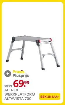 Aanbieding: Altrex werkplatform altavista 700