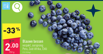 Aanbieding: Blauwe bessen