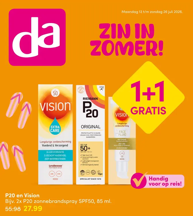 Aanbieding: P20 en Vision