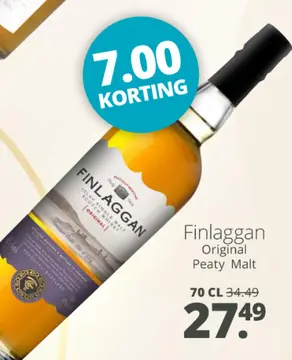 Aanbieding: Finlaggan Original Peaty Malt