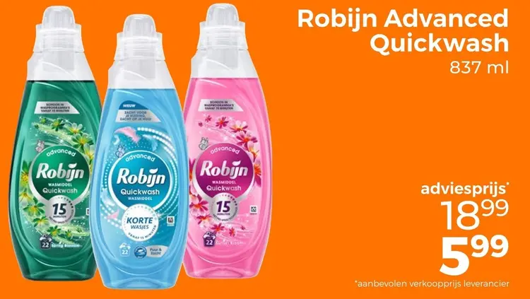 Aanbieding: Advanced Quickwash