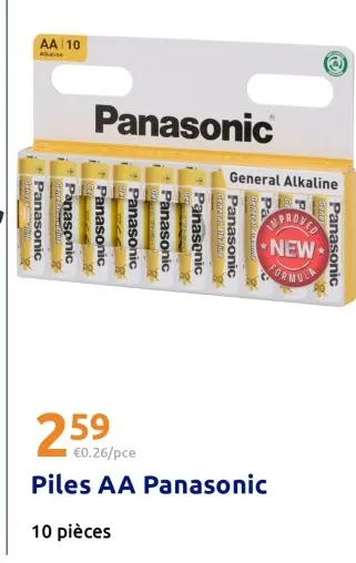 Offre: Piles AA