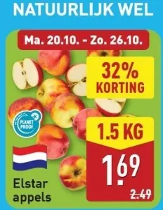 Aanbieding: Elstar appels